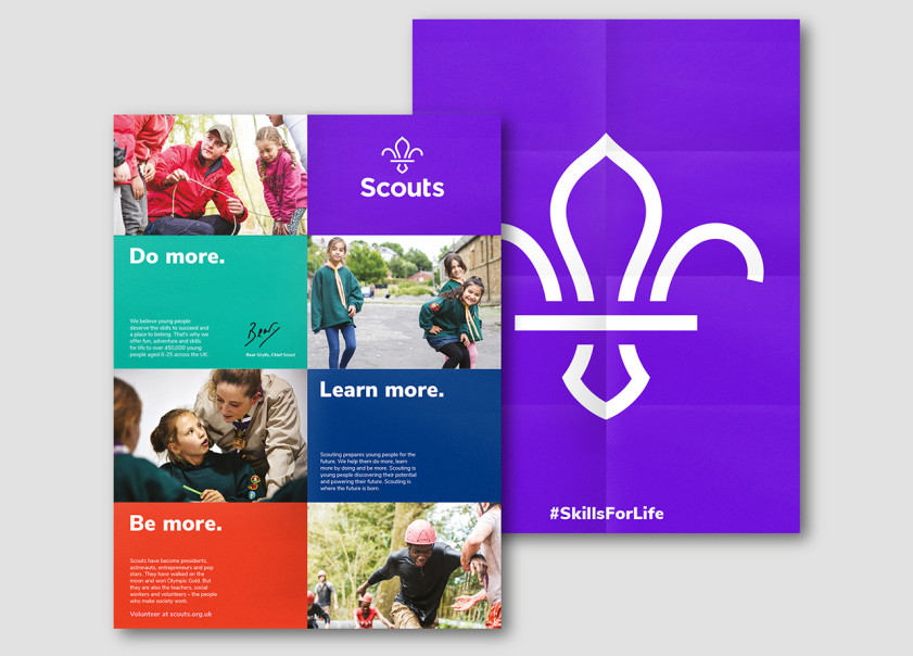 Implementing the new Scout Association brand - Brand iQ blog post